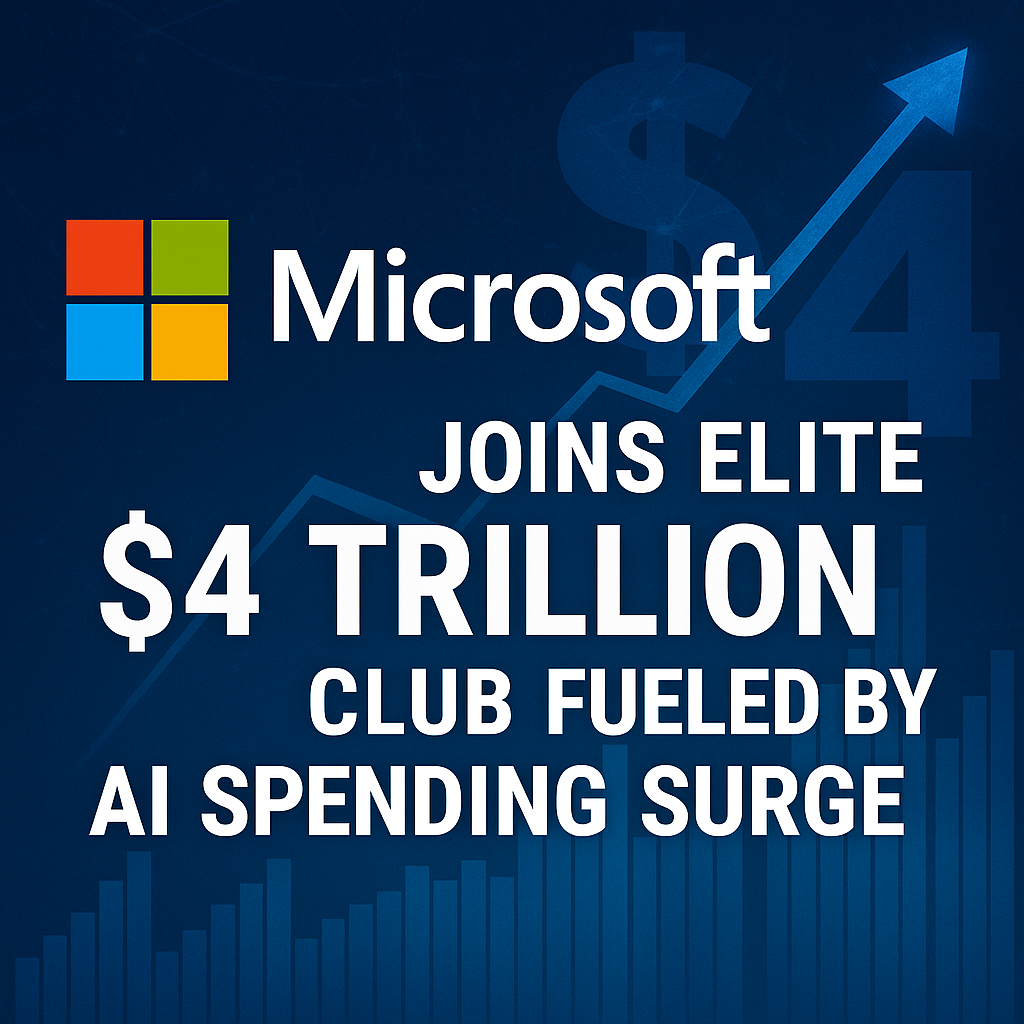 Microsoft 4 Trillion Dollars