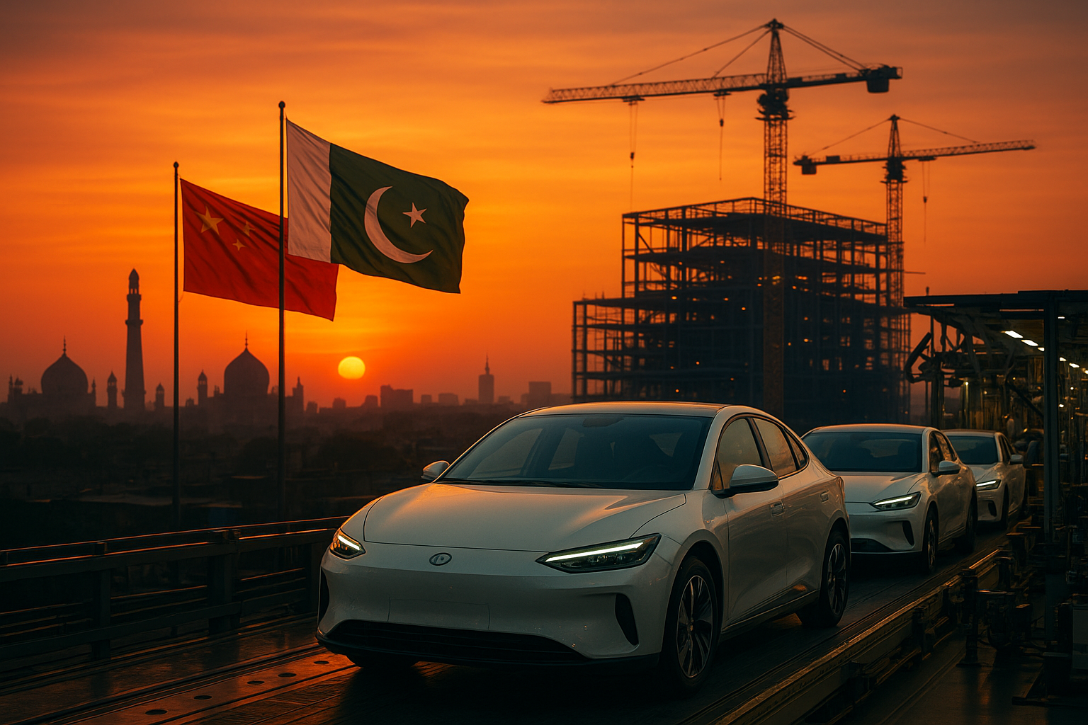 China EV plant Pakistan